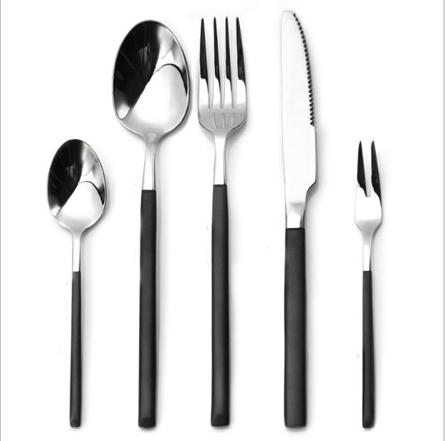 Stainless Steel 304 Dinner Knife Fork Spoon Set