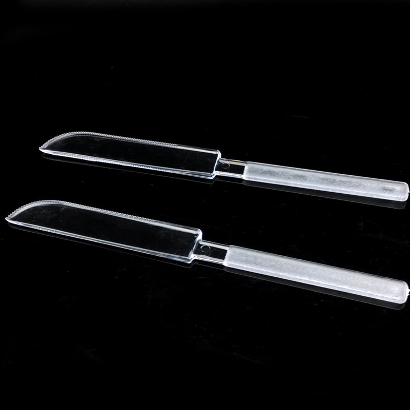 PP/PS Disposable Knife Plastic Knife Diner Knife 19cm