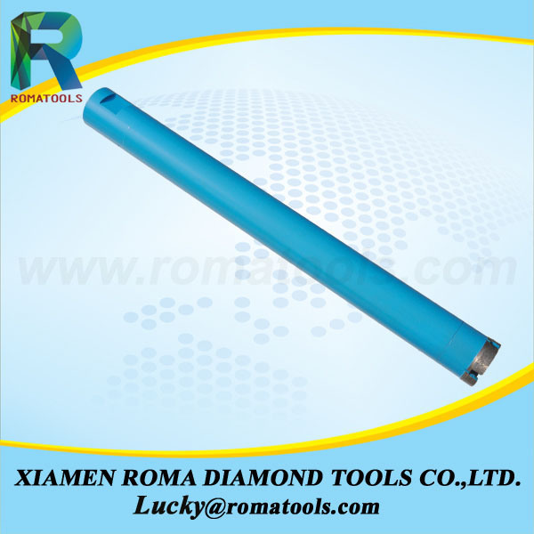 8mm Vacuum Brazed Diamond Core Drill Bits with Side Proection Teeth