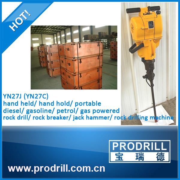 Gasoline Powdred Rock Drill for Quarrying
