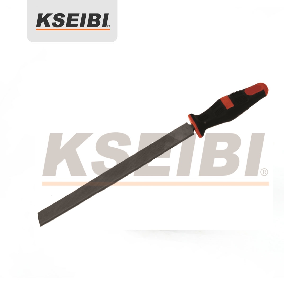 Abrasive Hand Tool Kseibi Steel Half Round Files with Handle