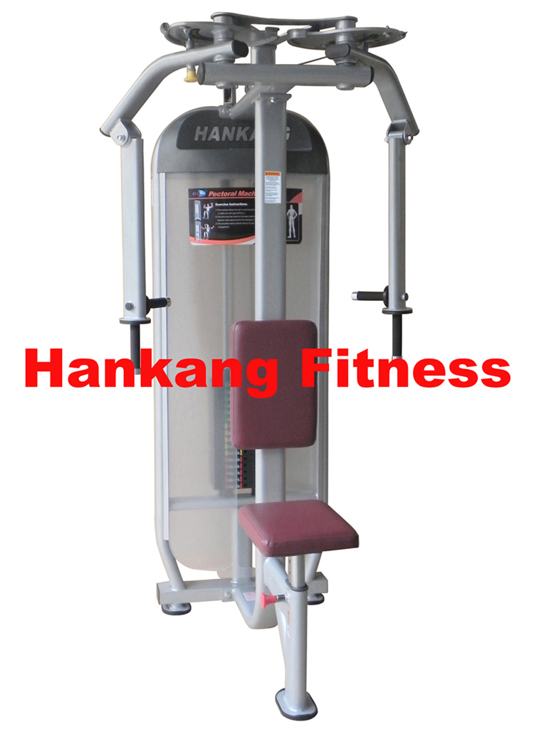 Gym and Gym Equipment, Body Building, Hammer Strength, Peck Back (HP-3035)