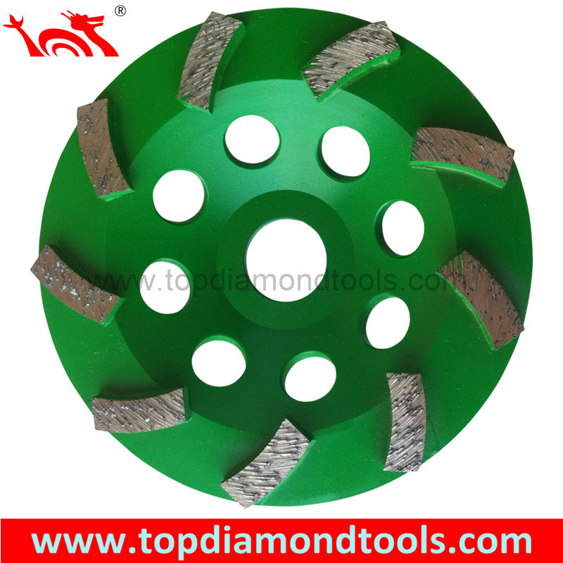 Swirl Cup Grinding Wheels with 9 Segments
