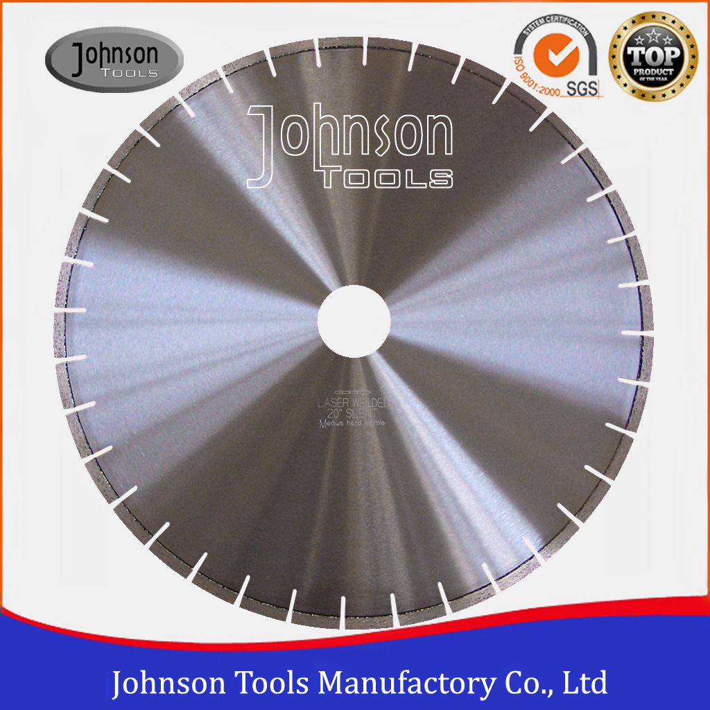500mm Silent Core Diamond Cutting Saw Blades for Marble Cutting