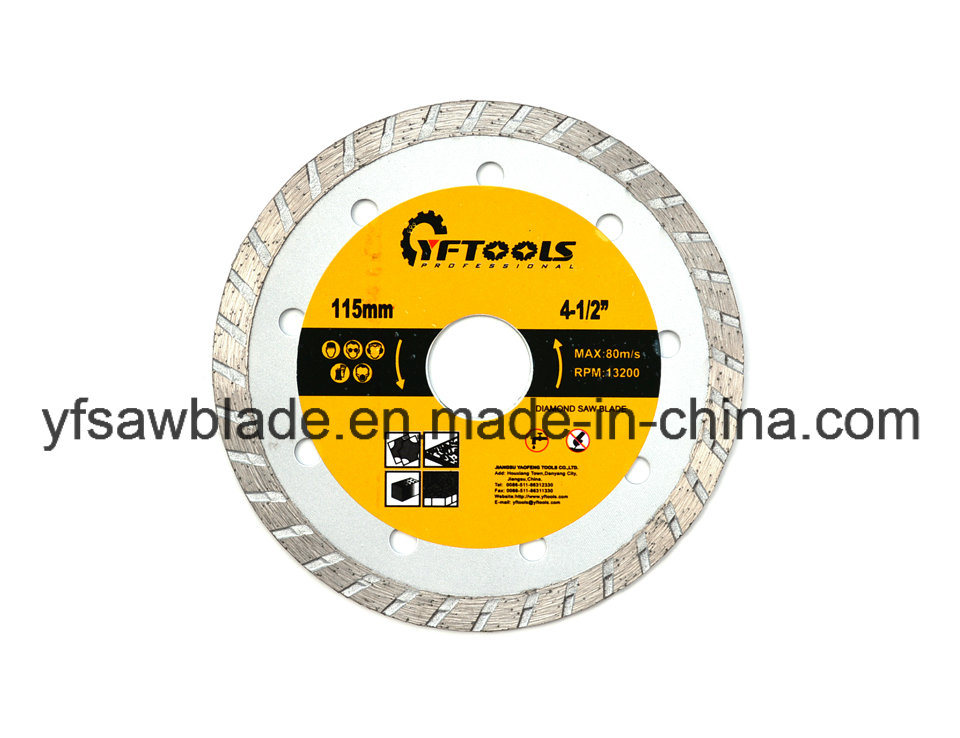 Cold Sintered Diamond Saw Blade for Stone Cutting