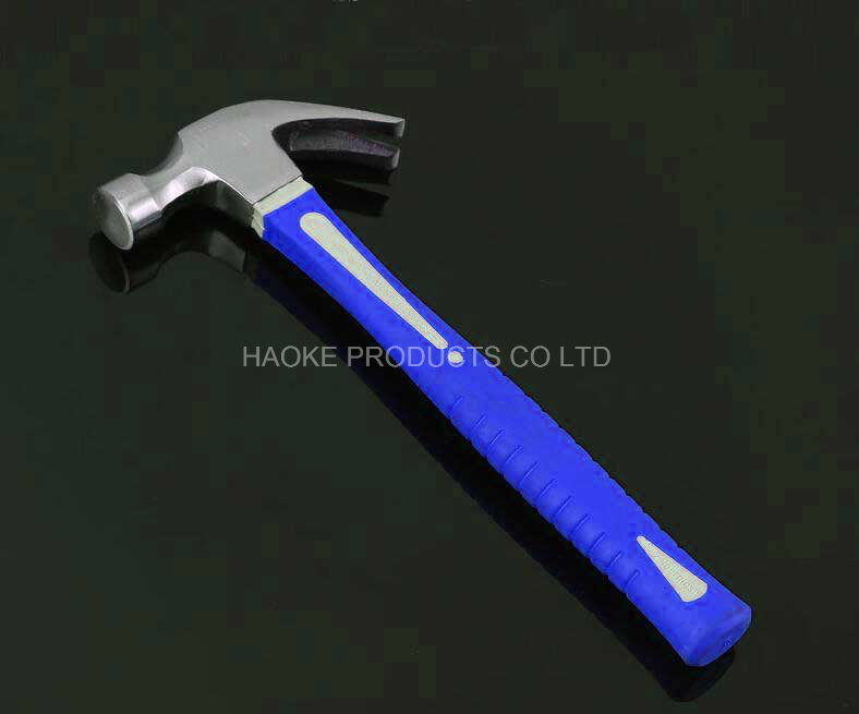 24oz Claw Hammer/Nail Hammer in Hand Tools with TPR Handle XL0004