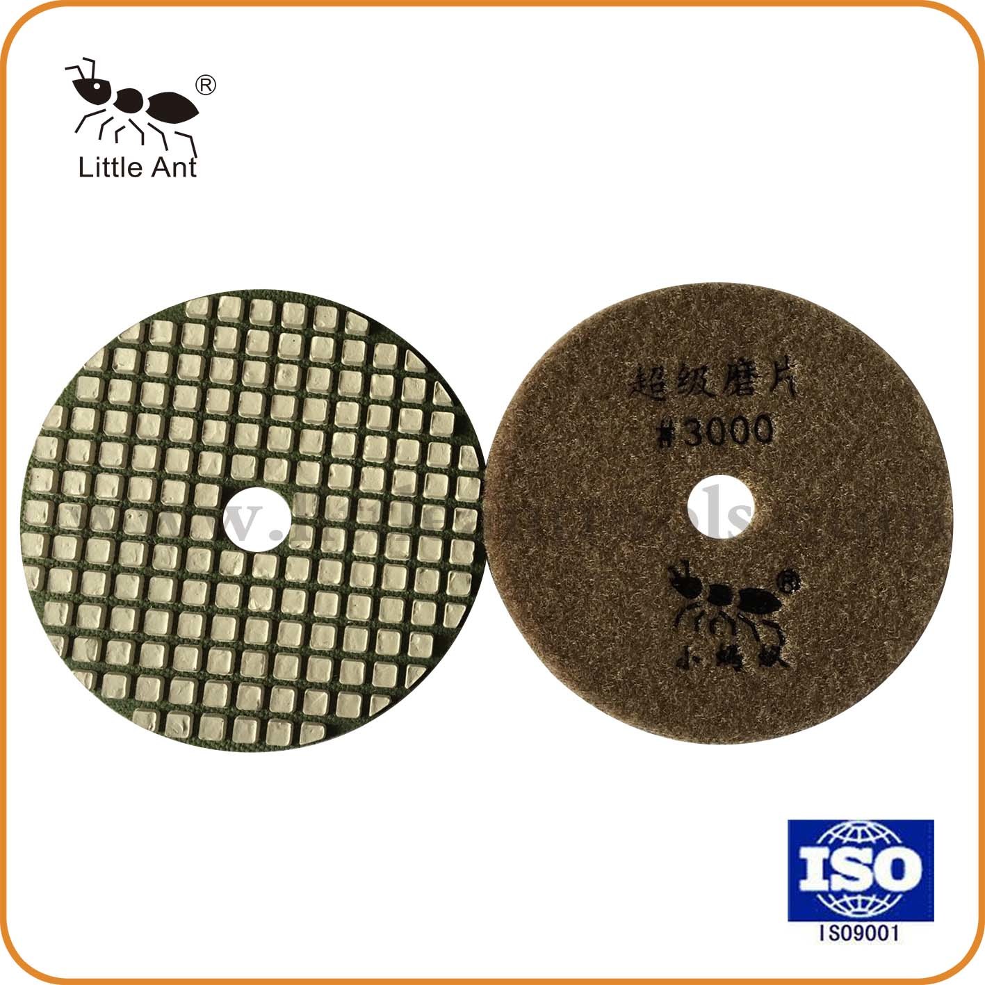 4 Inch Super Diamond Dry Polishing Pad for Counter-Top and Concrete