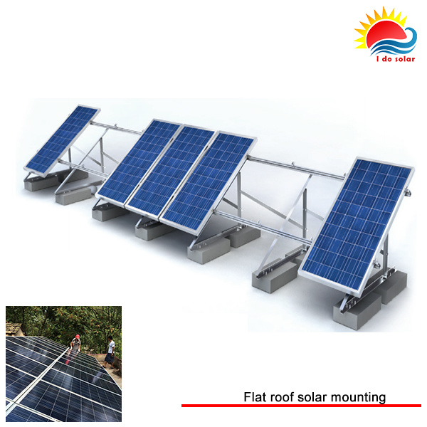Adjustable Degree and Hight Solar Mounting Flat Roof Brackets (GD601)