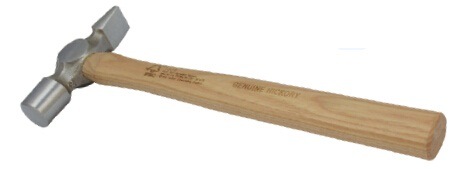 Cross Pein Hammer with Hickory Handle with Nonslip Handle