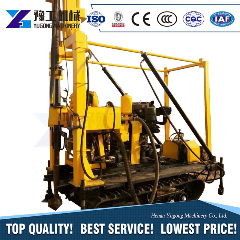 Crawler Type Xyd 130 180 200m Drilling Depth Water Well Core Drill Rig Equipment