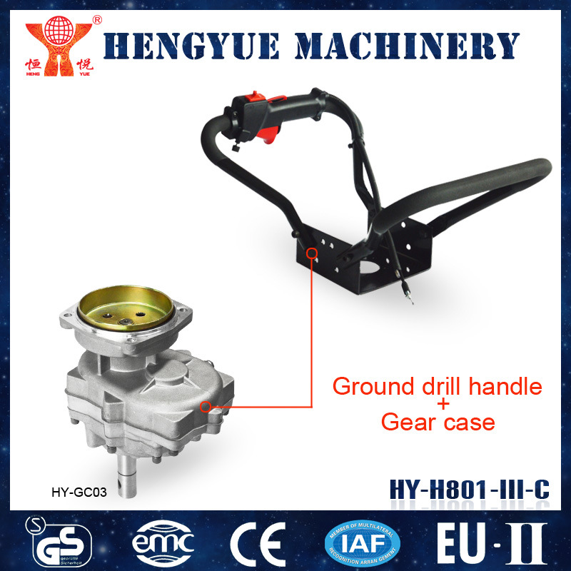 Ground Drill Handle and Gear Case with Quick Delivery