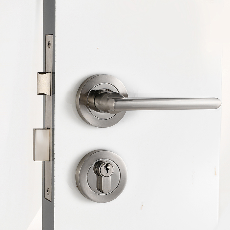 Door Hardware Zinc Alloy Single Cylinder Mortise Lever Door Lock for Commercial Buildings