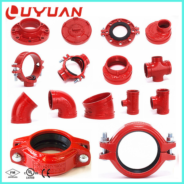 Ductile Iron Material Pipe Clamp 8'' with ASTM A536