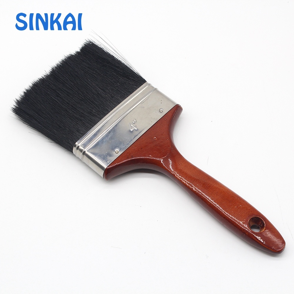 Various Size Hot Selling Hard Wooden Handle Paint Brush