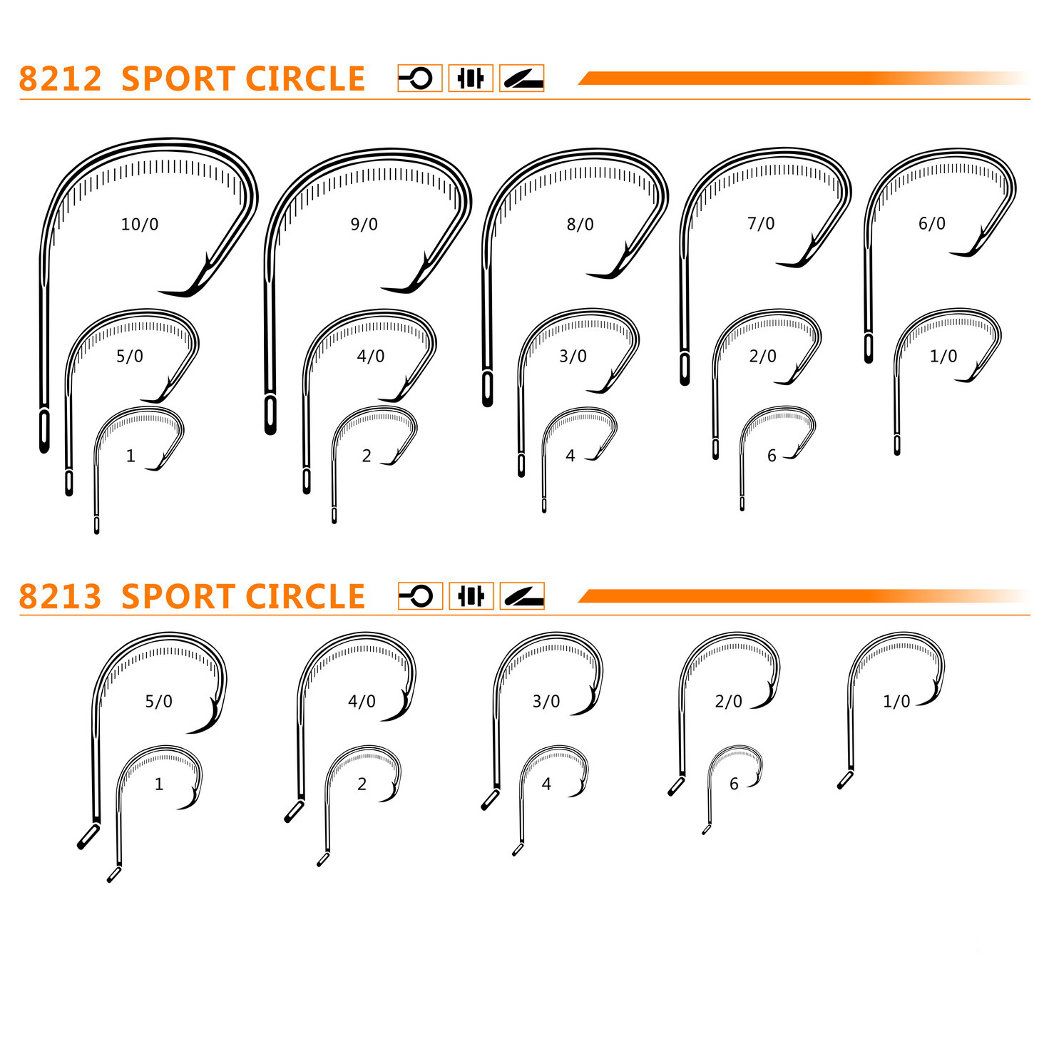 Promotion High Carbon Strong Sport Circle Fishing Hook