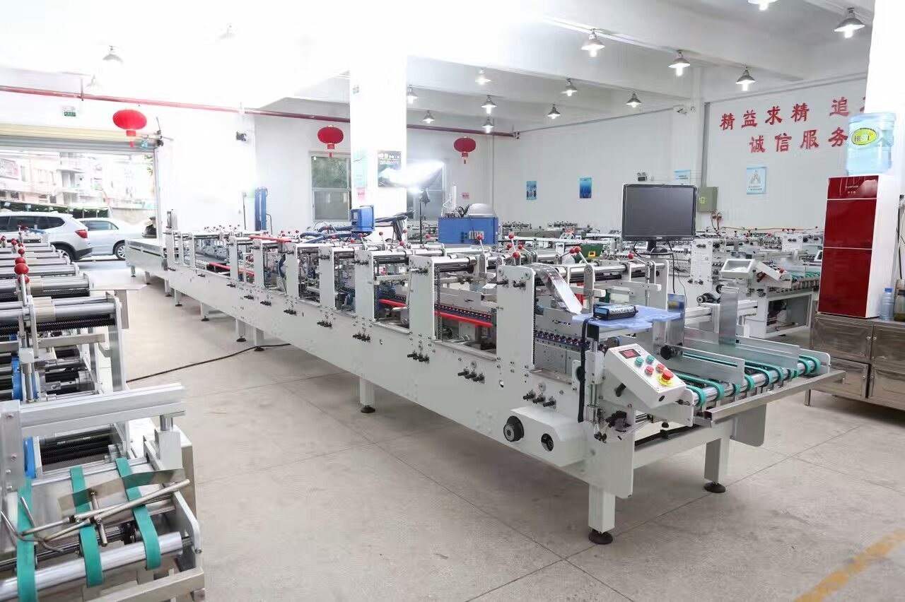Automatic Pasting Machine PET Package Box