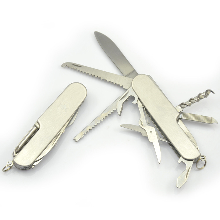 Multi Function Pocket Folding Stainless Steel Knife