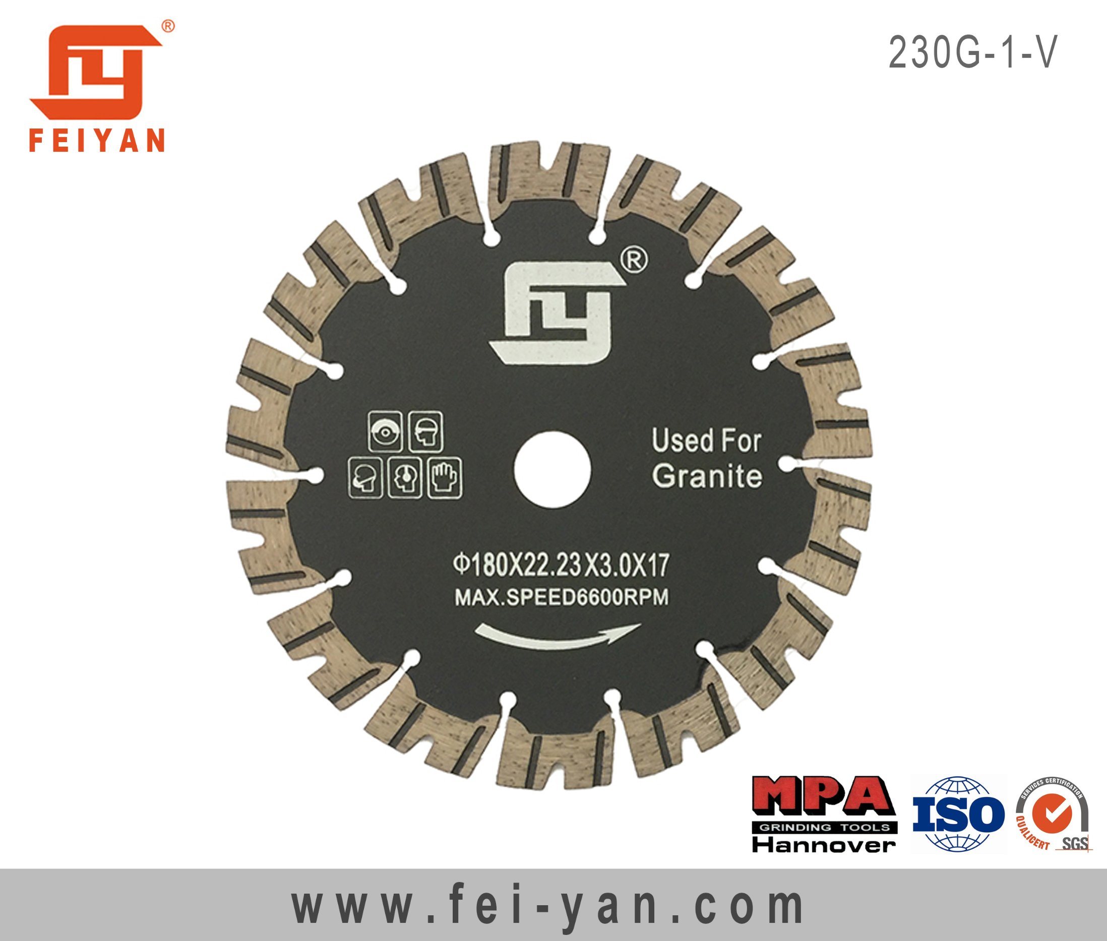 Turbo Blade with Protective for Granite-V Type