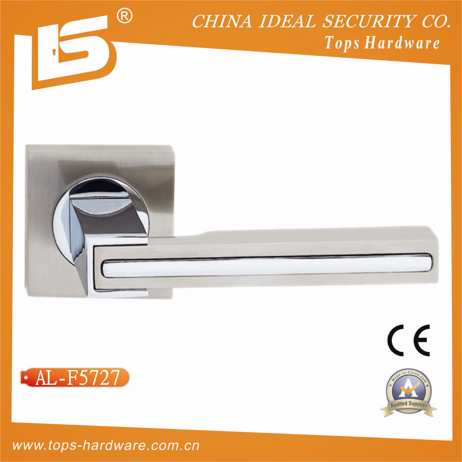 Zinc Alloy (Aluminum) Door Handle (AL-F5727)