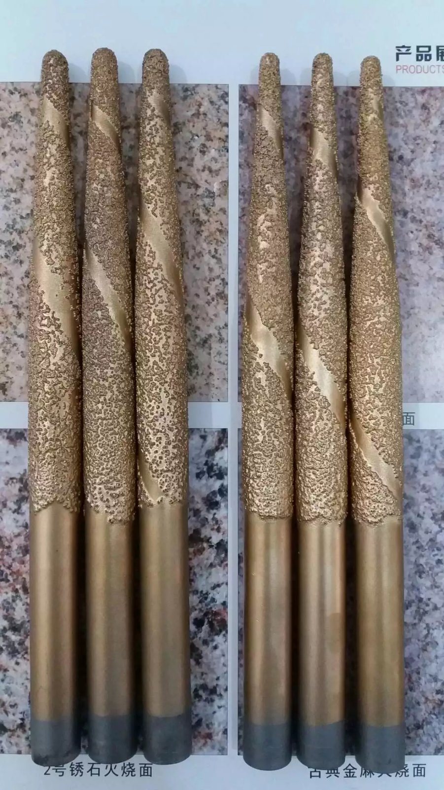 Engraving Conical Brazed Tool for Stone