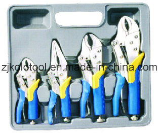 Locking Plier Tool Set 4PCS Used Hand Tools