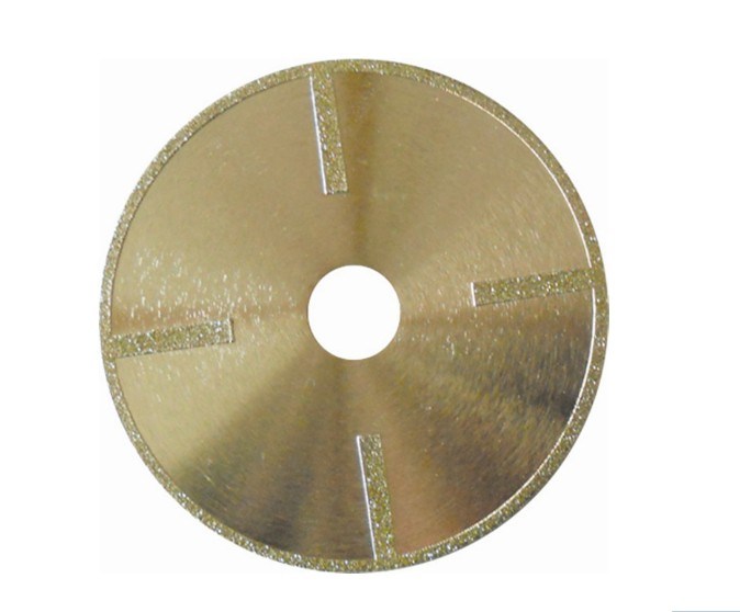 Continuous Rim Electroplated Diamond Saw Blade with Protection Segments (JL-EDBP)