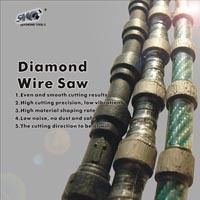 D11.5 Granite Wire Saw Cutting