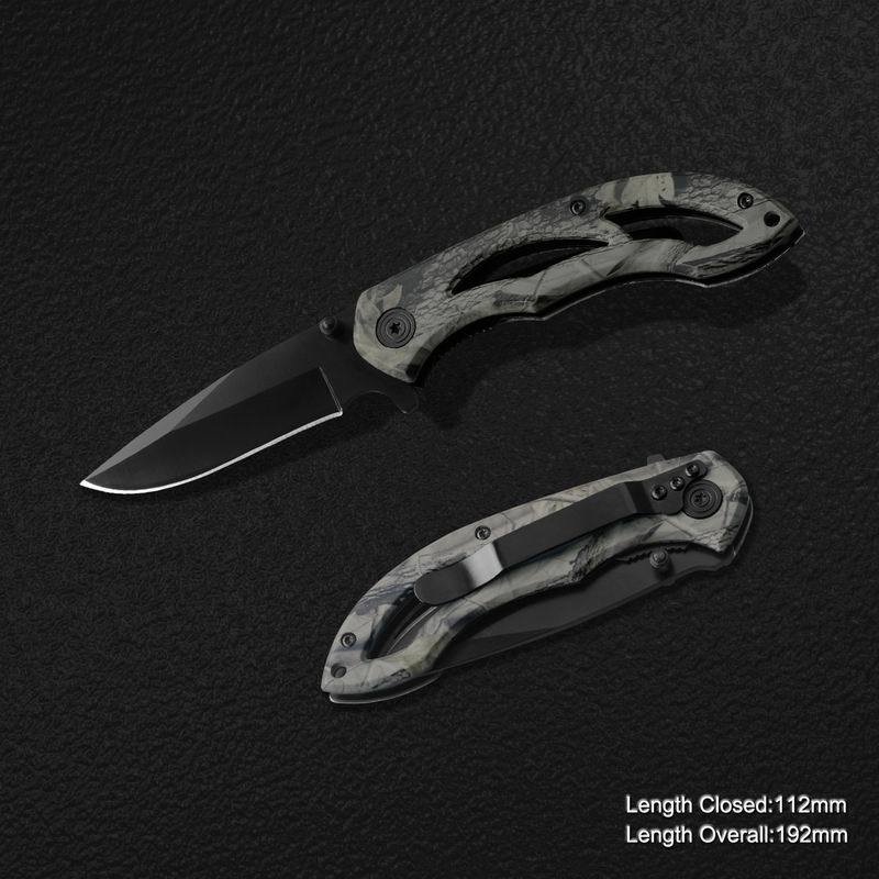 Folding Knife with Camo Handle (#31004)
