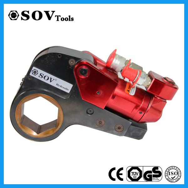 Aluminium Hollow Plunger Hydraulic Torque Wrench with Reducing Sleeve