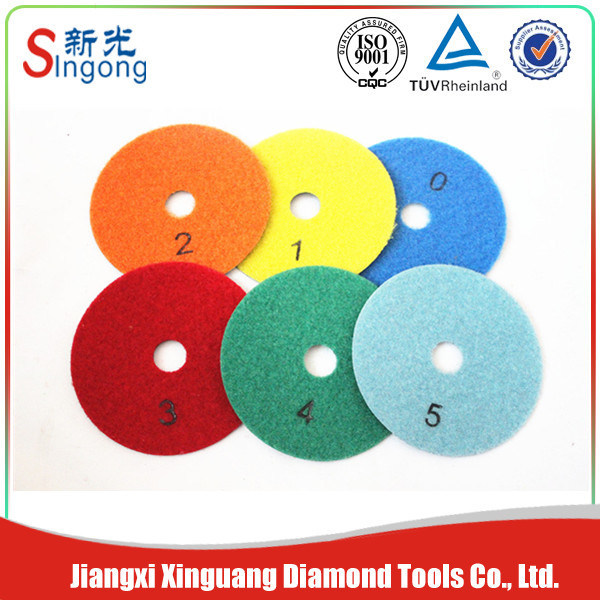 Diamond Flexible Polishing Pads for Stone Polishing