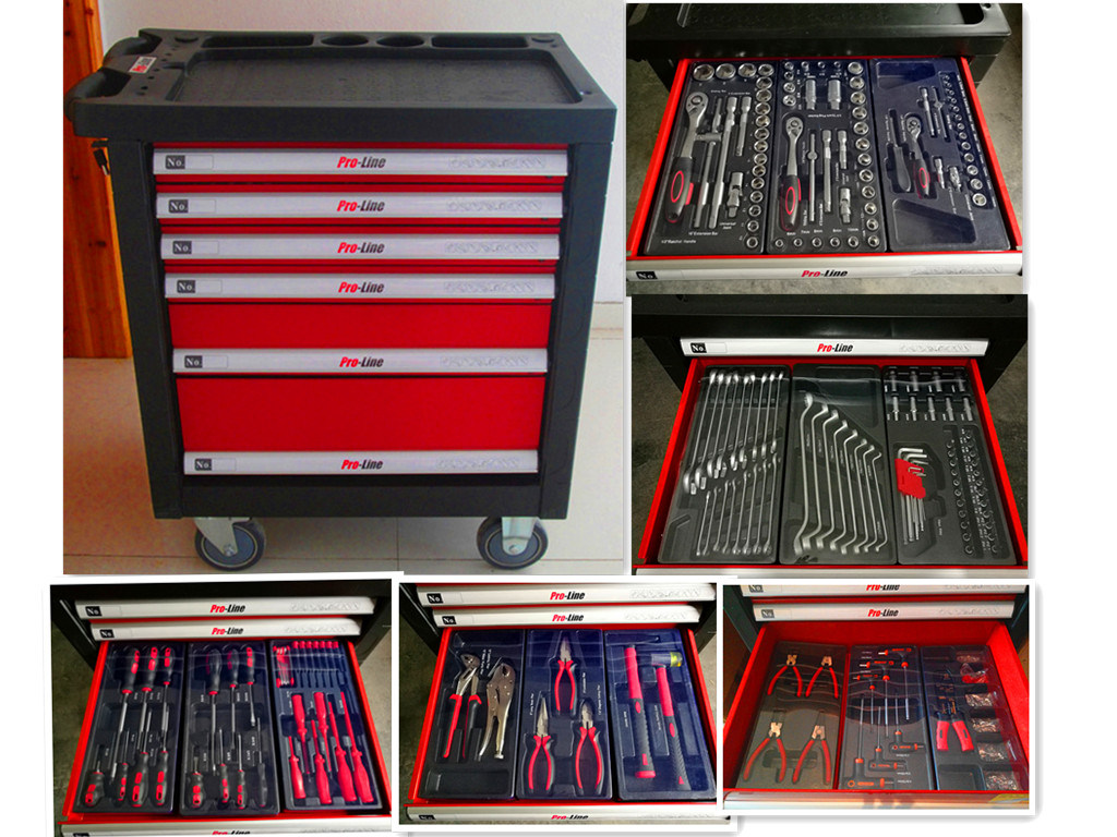 New Image 435PCS Trolley Hand Tool Set in Plastic Tray (FY435A)