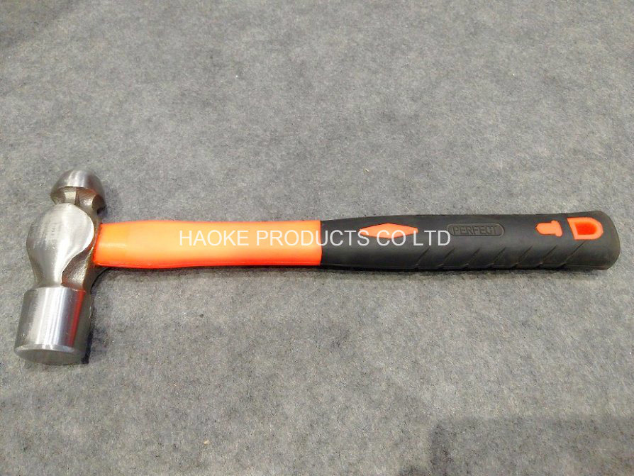 Ball Hammer with Half Plastic Coated Handle XL0051-2 in Hand Tools
