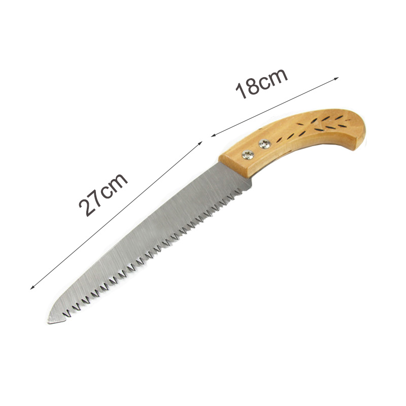 Wood Handle Trimming Tree Branches Pruning Saw