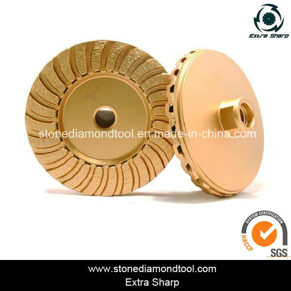 Turbo Cup Diamond Grinding Wheel for Stone and Concrete