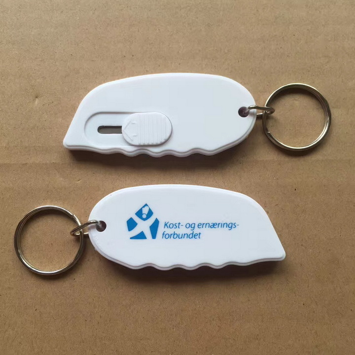 Paper Knife with Key Chain OEM Logo