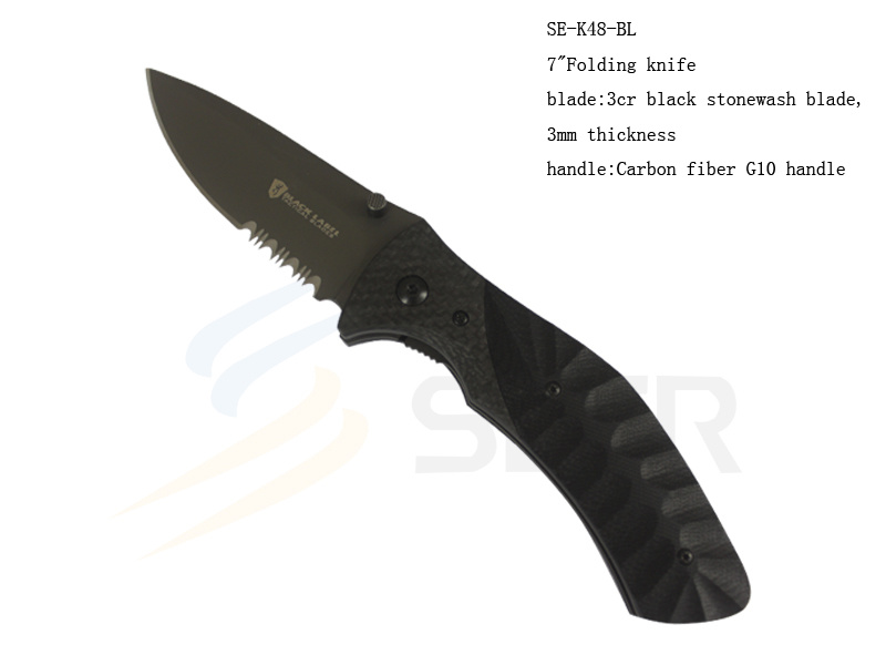 420 Stainless Steel Folding Knife (SE-48)