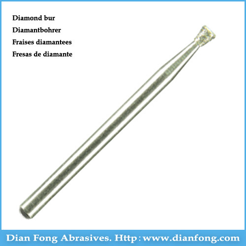 010-021m Inverted Cone Shape Diamond Cotating Dental Abrasive Tools