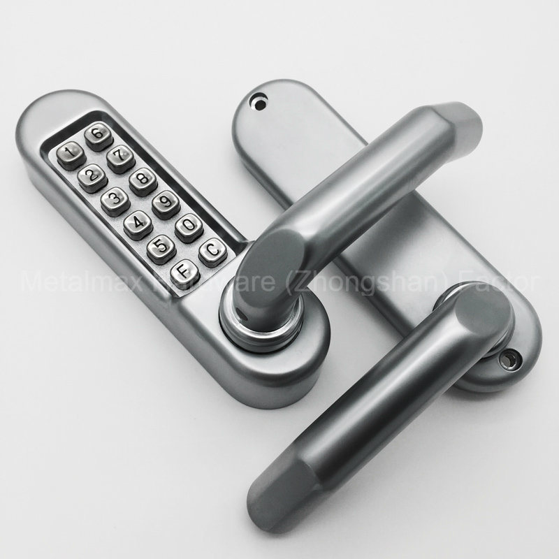 Mechanical Keyless Digital Combination Push Button Security Code Door Lock (5201)