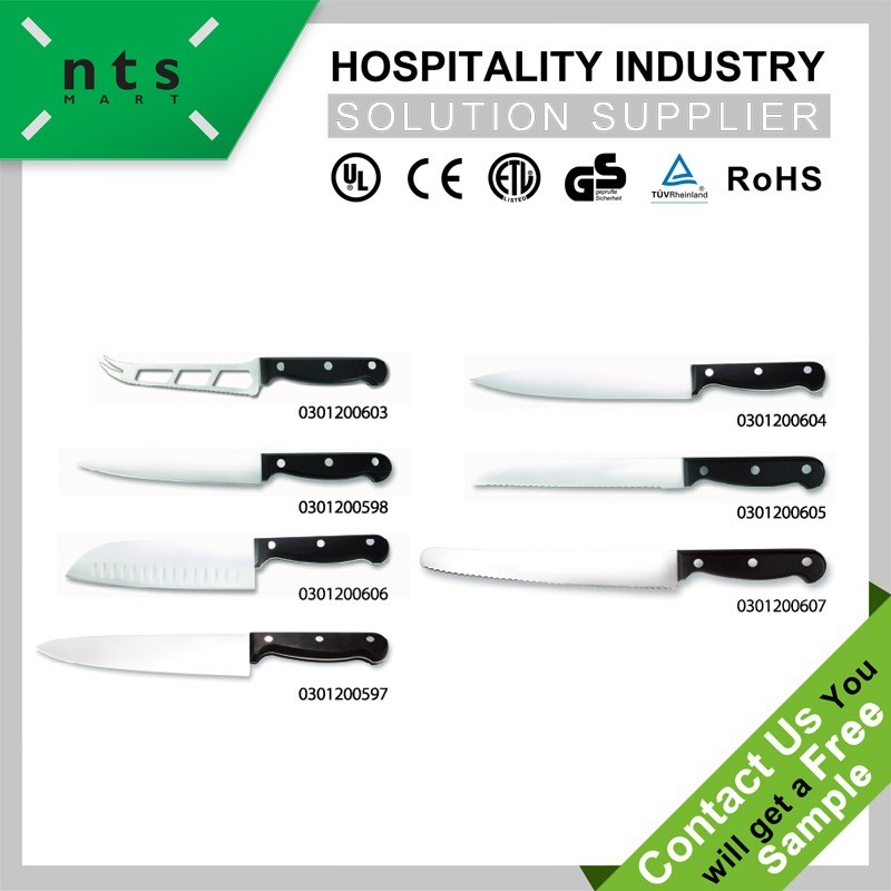 Plaza Series, Cheese Knife, Utility Knife, Granton, Cooks Knife, Carving Knife, Bread Knife
