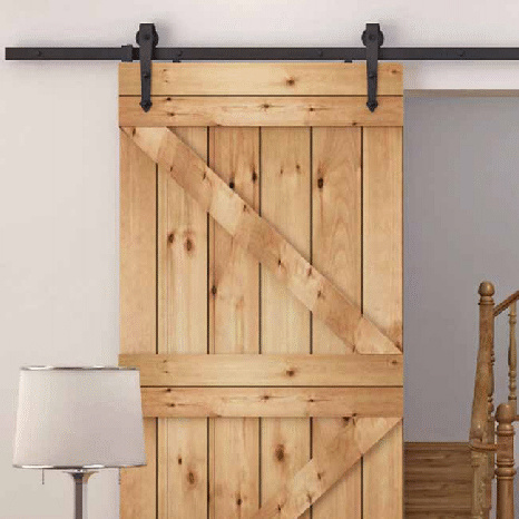 Barn Door Hardware Kit, for Sliding Wooden Door (GDS-23J)