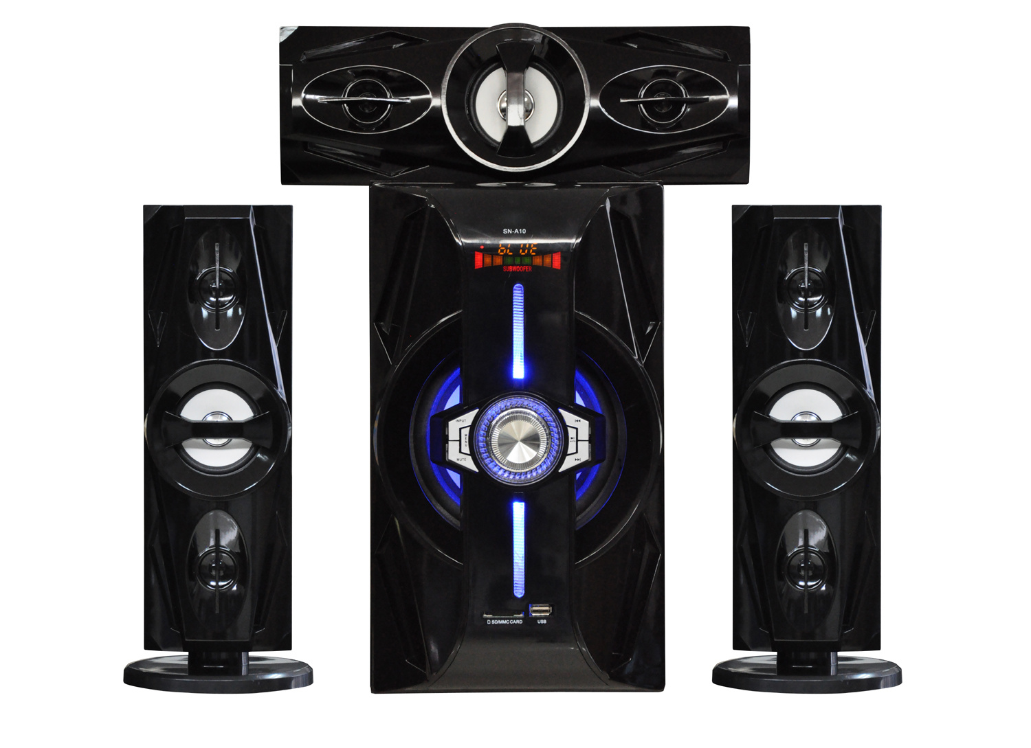 Multimedia Audio 3.1 Home Theater Speaker with Bluetooth
