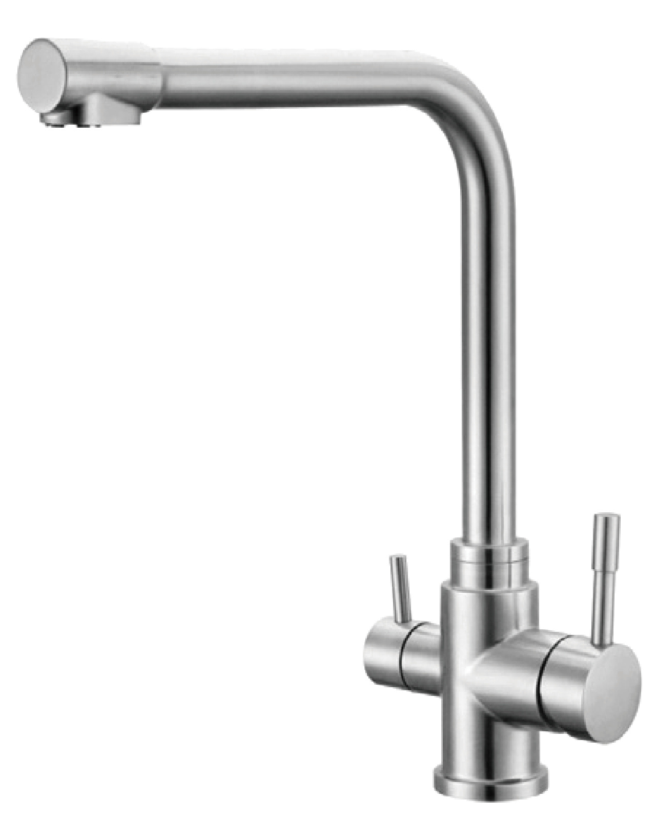 Hot Cold and RO Water Three Way Kitchen Sink Faucet