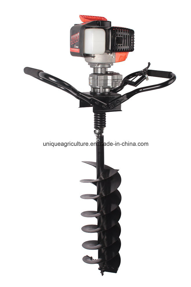 Uq301 (1E44F-5) 52cc Tools for Plantation, Third Generation Gearbox Gasoline Ground Drill for Digging Hole