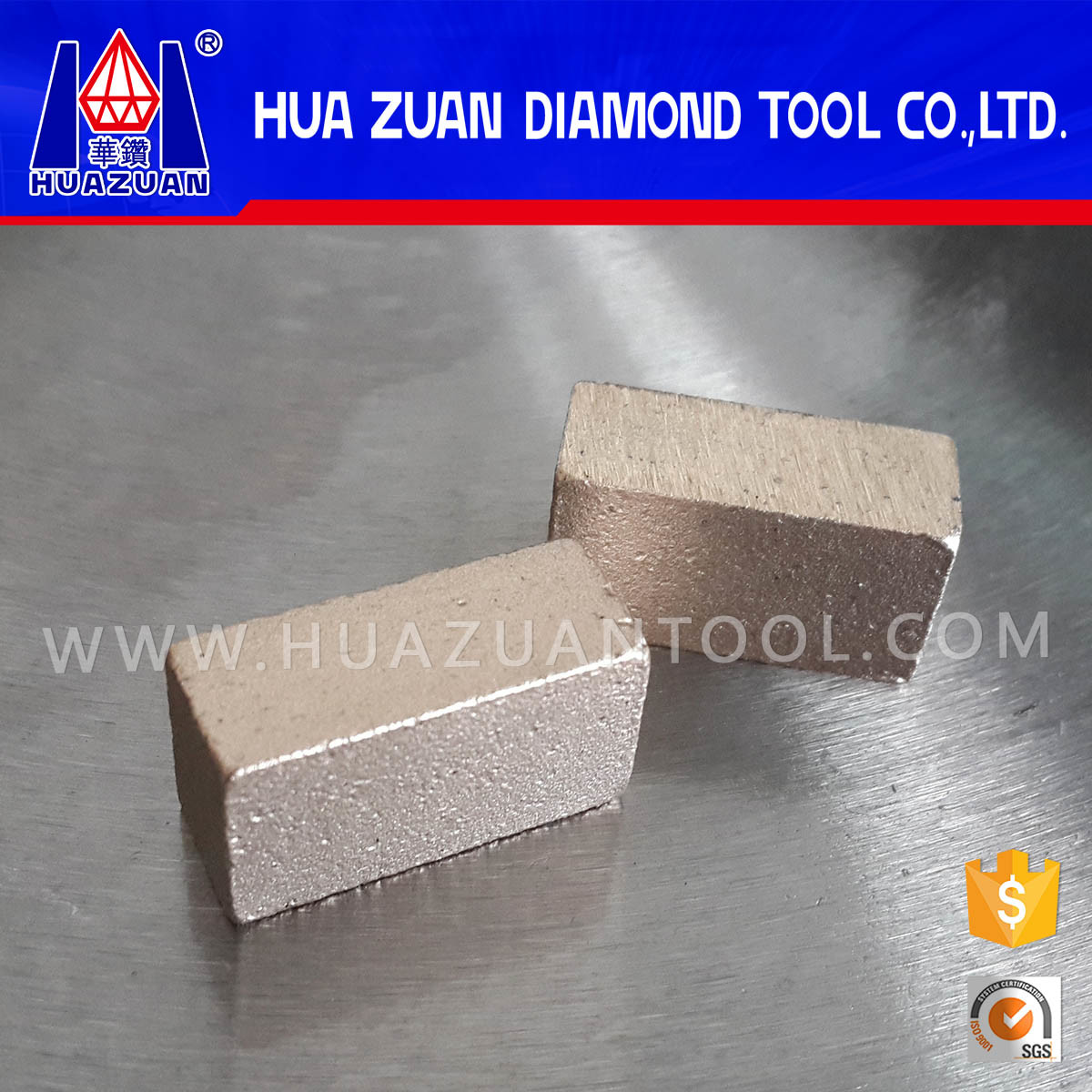 Factory Directly Diamond Cutting Disc Segment for Mexico Hard Marble