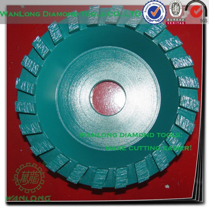 Cup Shaped Grinding Wheel and Taper Cup Grinding Wheel for Stone Processing