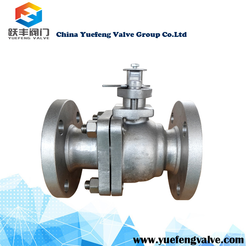 2 PC Stainless Steel Floating Ball Valve