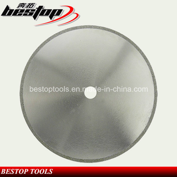 Continuos Rim Electroplated Stone Cutting Blade for Marble