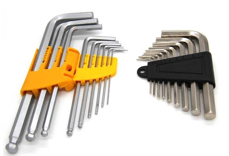 Yexin 9 Pieces Allen Wrench Series Hexagram Hardware Tools Set