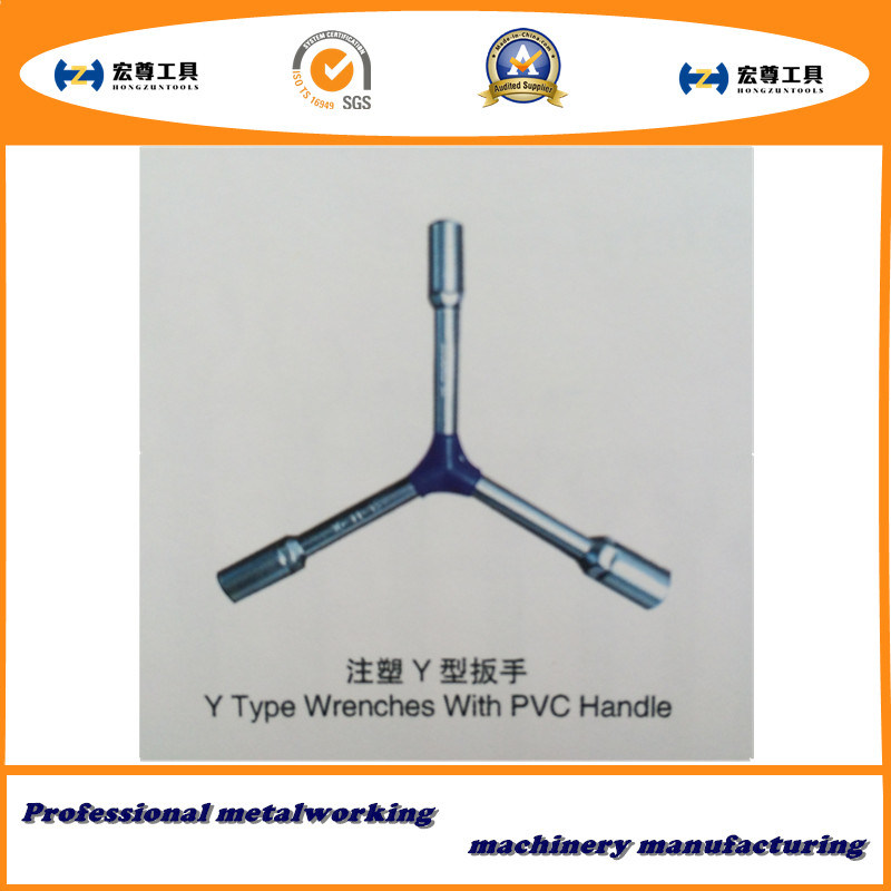 Y Type Wrenches with PVC Handle