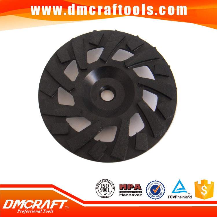 100mm Turbo Diamond Grinding Disc/Cup Wheel for Concrete